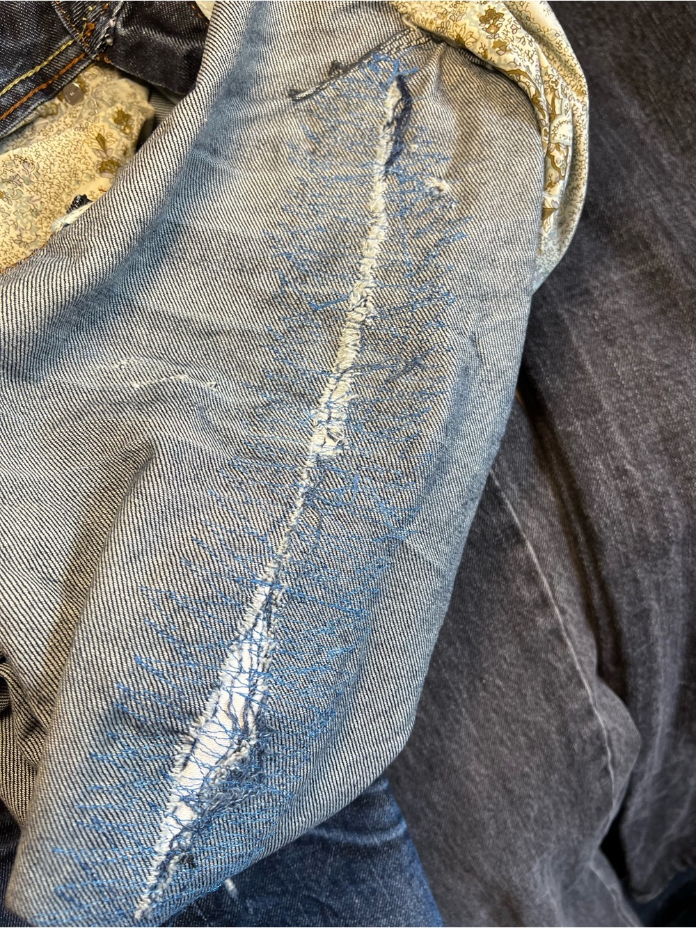 Diesel DNA "dirty new age" stacked slim distressed jeans - Picture 16 of 16